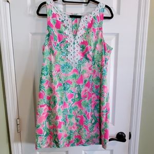 Lilly Pulitzer Gabby Shift Raz Berry Catty Shack